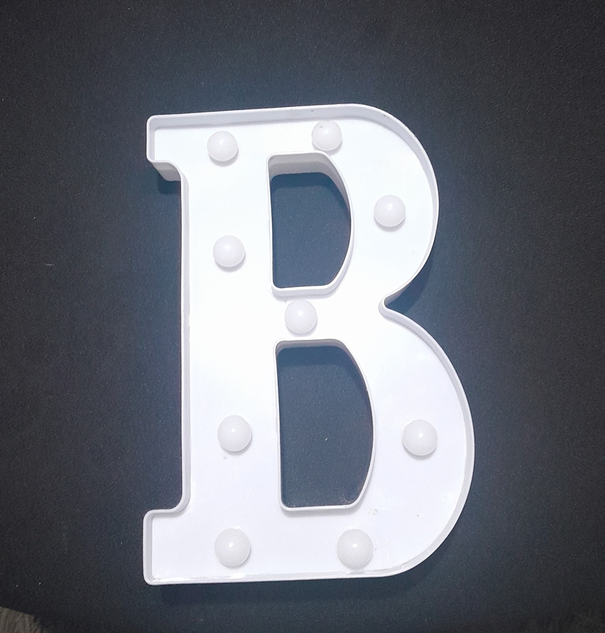 Letra Led "B"  22Cm   - Up Festas 