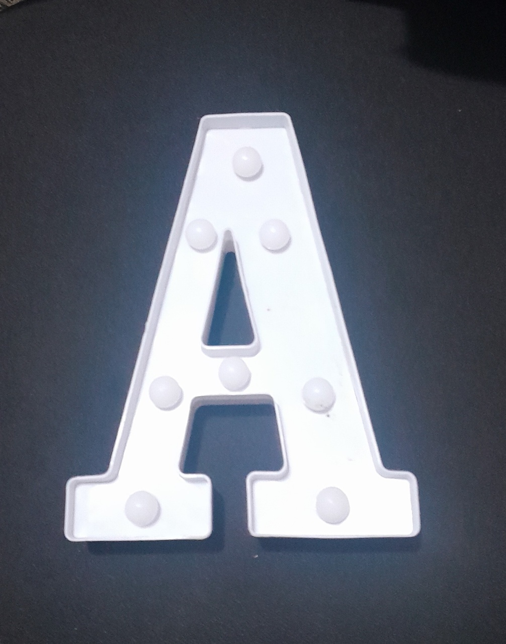 Letra Led  "A"  22Cm  - Up Festas 