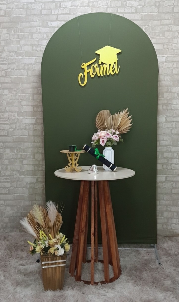 Formatura Verde Oliva Mesa Ripada  - Up Festas 