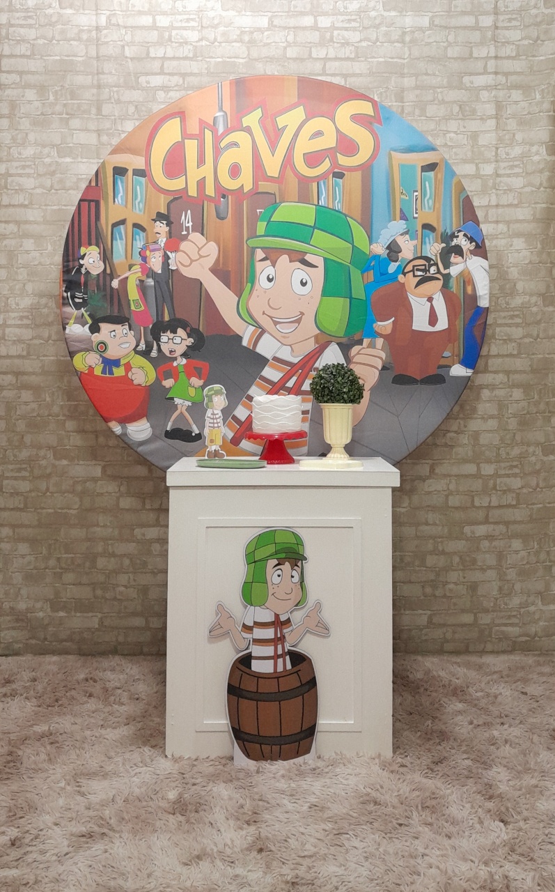 Chaves Kit Parabéns 01 - Up Festas 