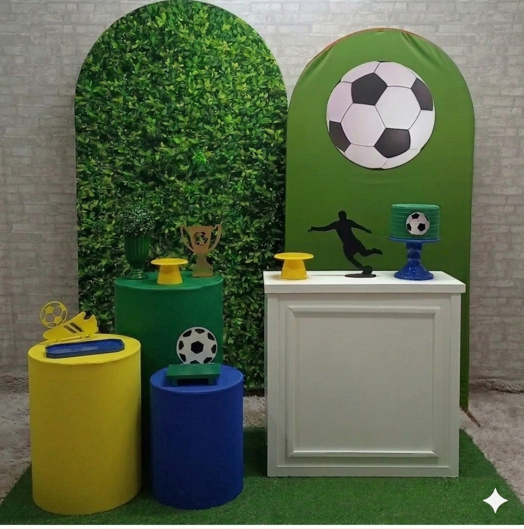 Kit Romano Copa Futebol - Up Festas 