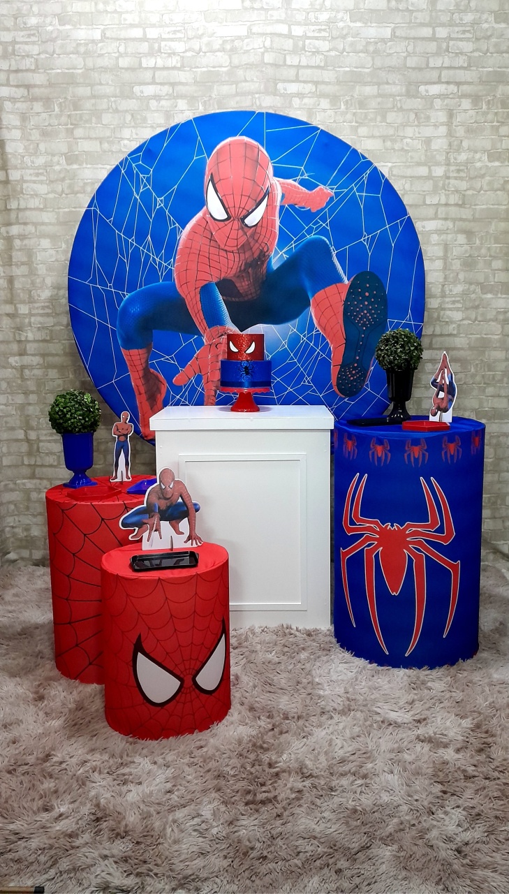 Homem-Aranha Kit Prata - Up Festas 
