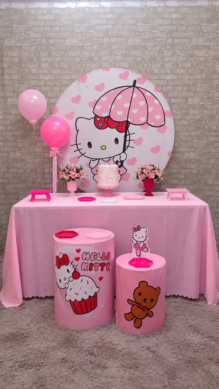Kit Memórias Afetivas Hello Kitty - Up Festas 