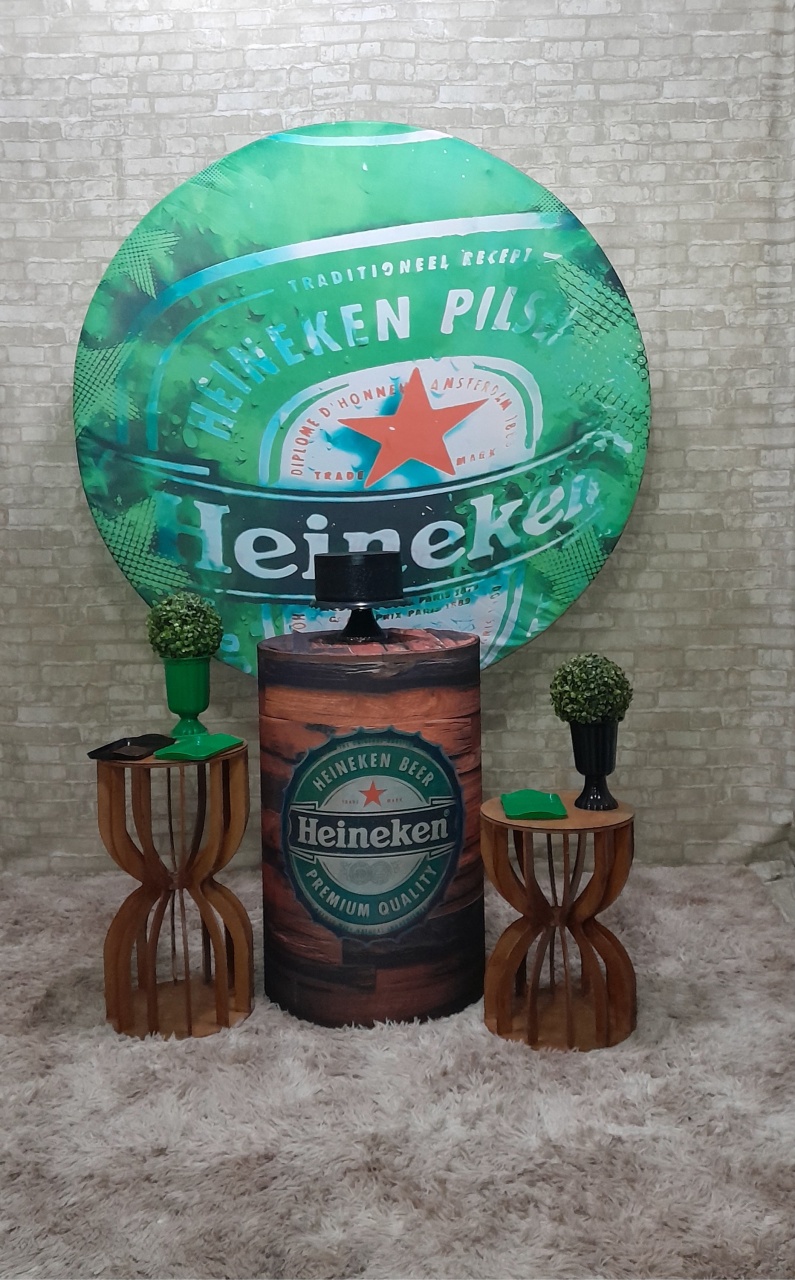 Heineken Kit Slim Ampulheta  - Up Festas 