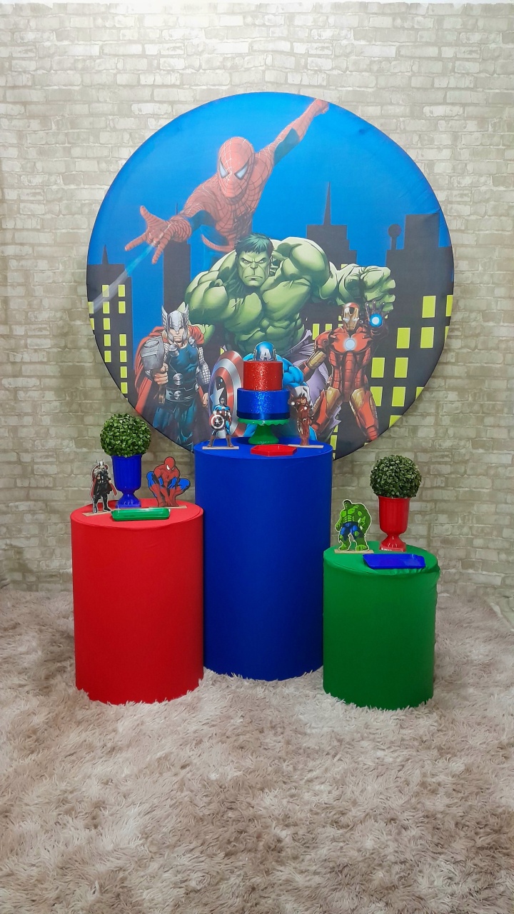 Vingadores Kit Slim  - Up Festas 