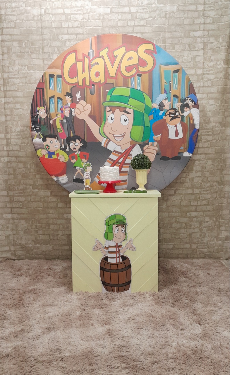 Chaves Kit Parabéns 02 - Up Festas 