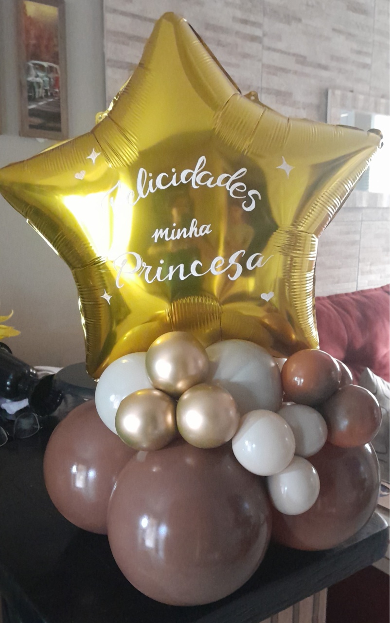 Balão Estrela Personalizado - Up Festas 