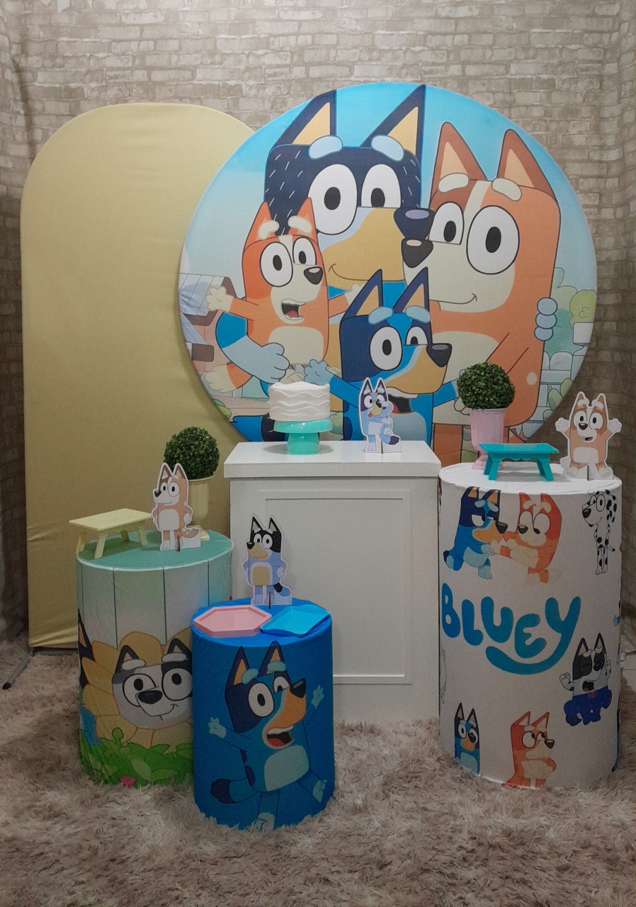 Bluey Kit Ouro - Up Festas 