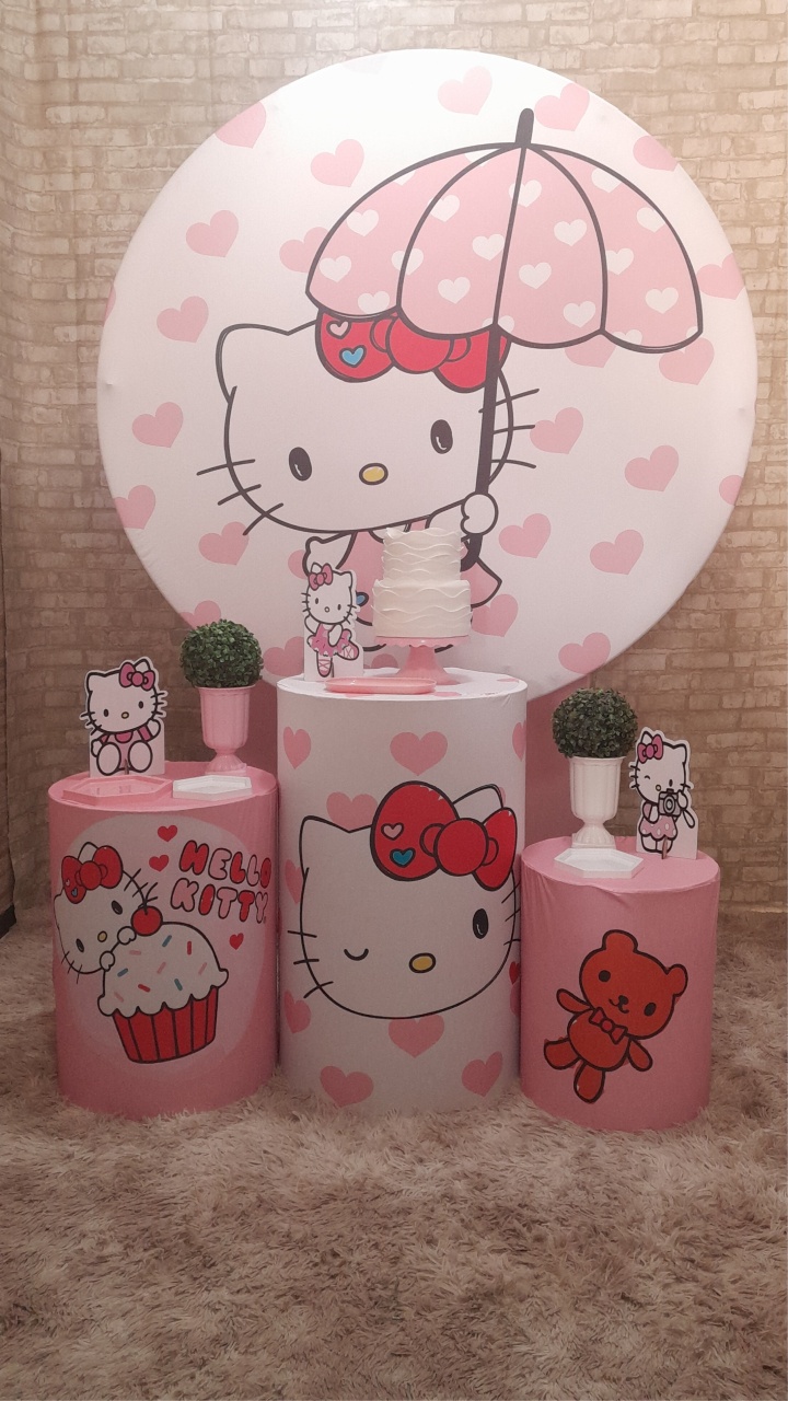 Hello Kitty Kit Slim  - Up Festas 