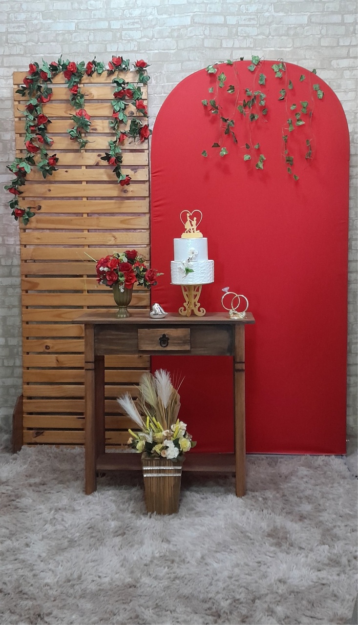 Casamento Kit Premium Vermelho  - Up Festas 