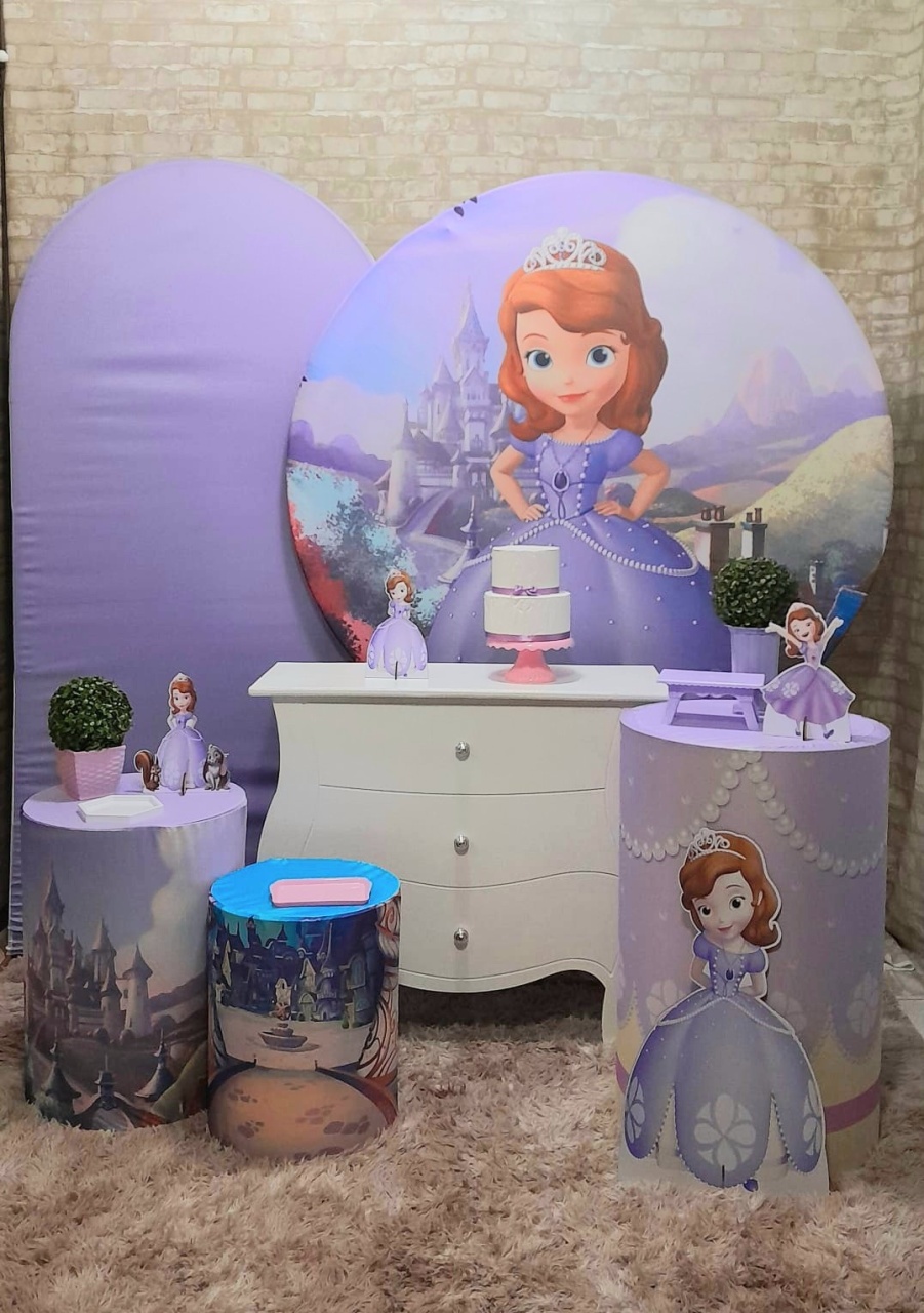Princesa Sofia Kit Ouro  - Up Festas 