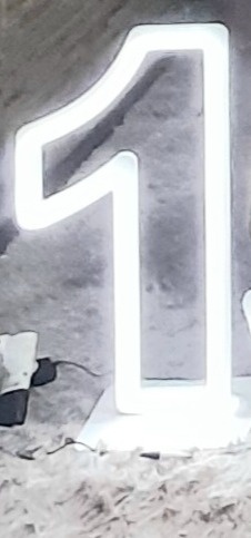 Número 1 Led 60Cm - Up Festas 