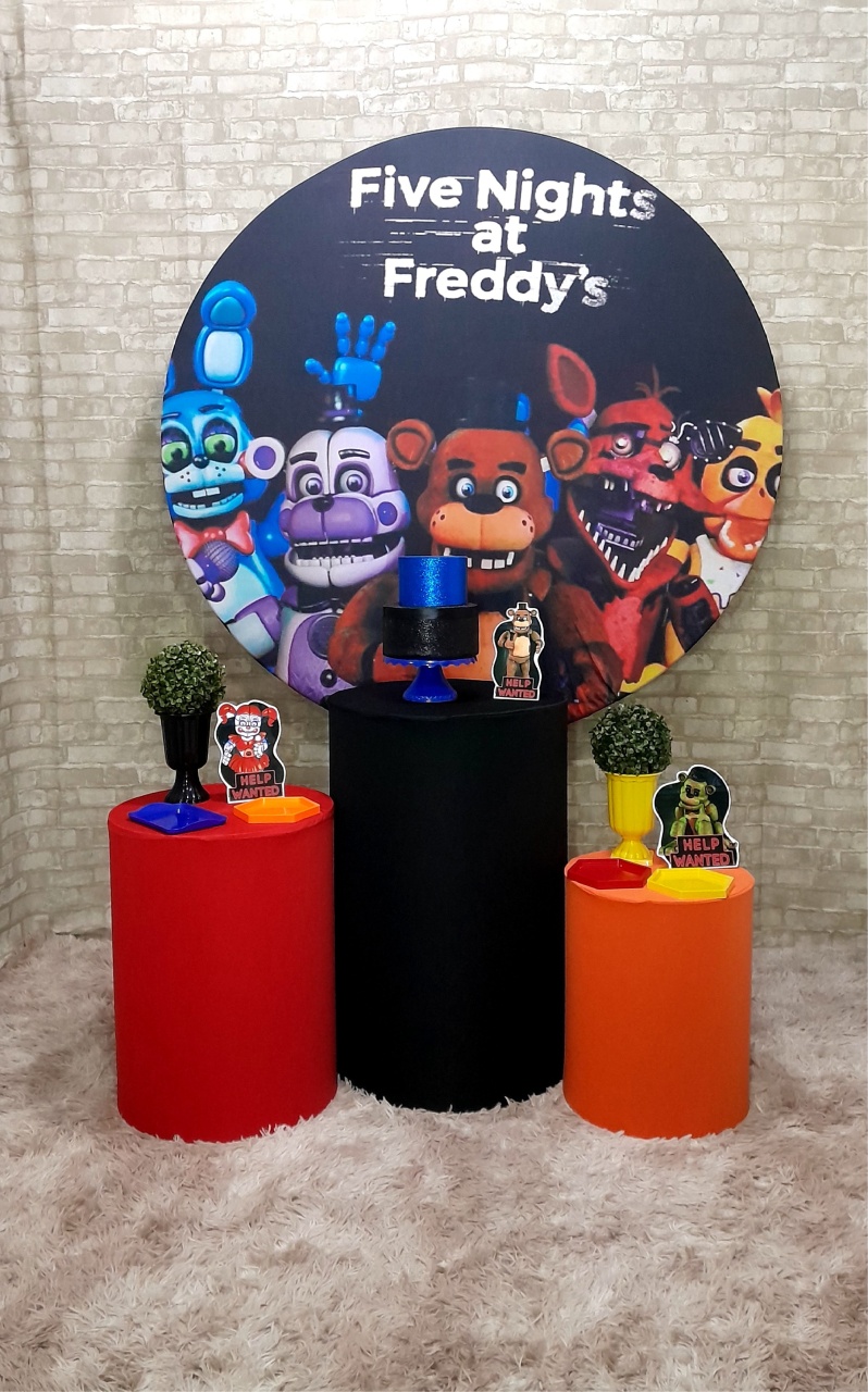 Kit Slim Five Nights  - Up Festas 