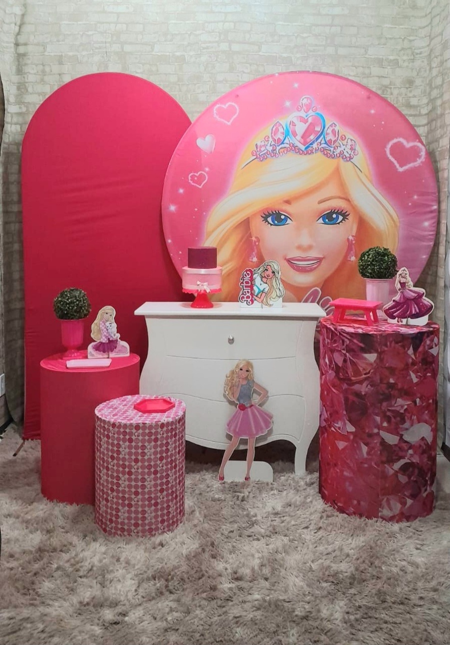 Barbie Kit Ouro  - Up Festas 