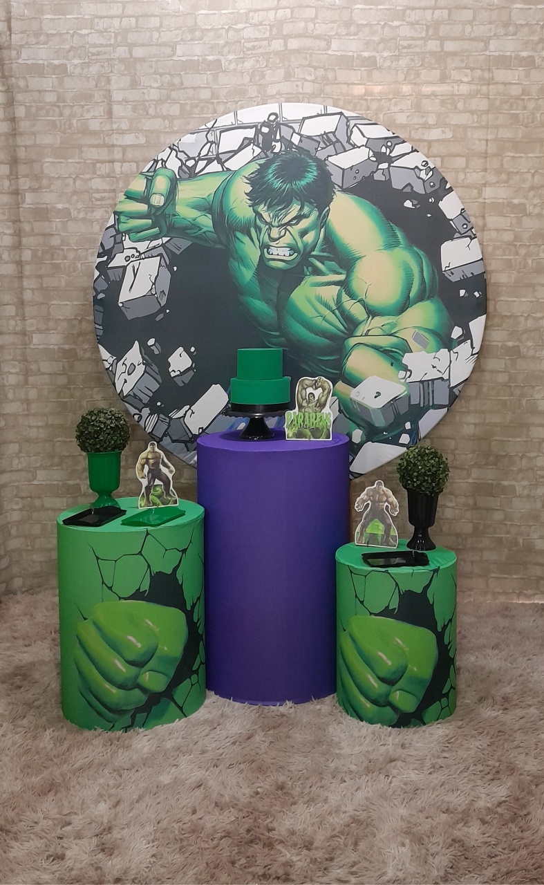 Hulk Kit Slim  - Up Festas 
