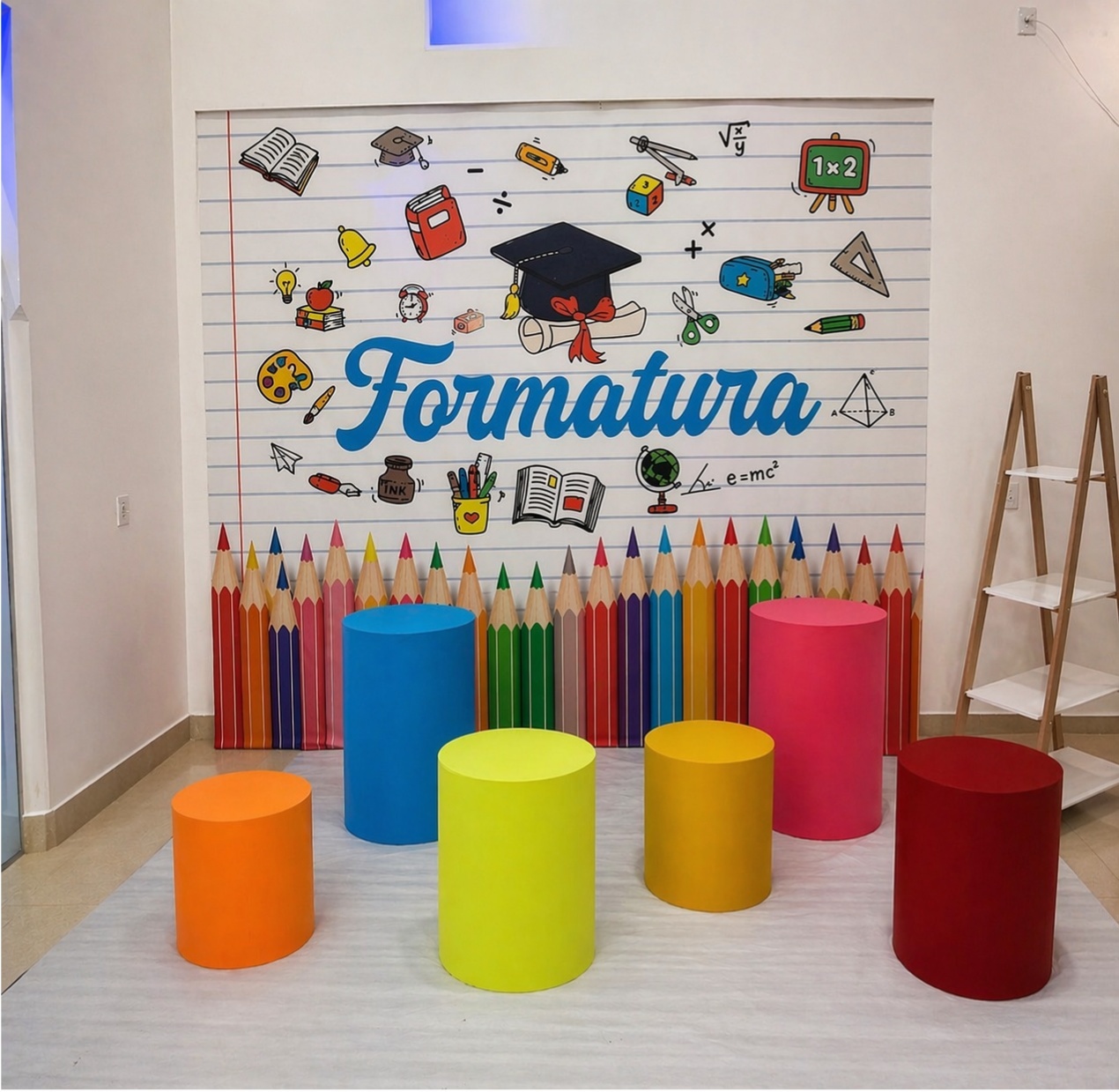 Kit Formatura Infantil Retangular 01 - Up Festas 