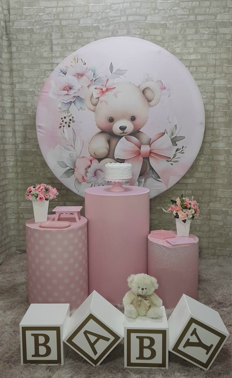 Ursa Laço 🎀 Kit Slim - Up Festas 