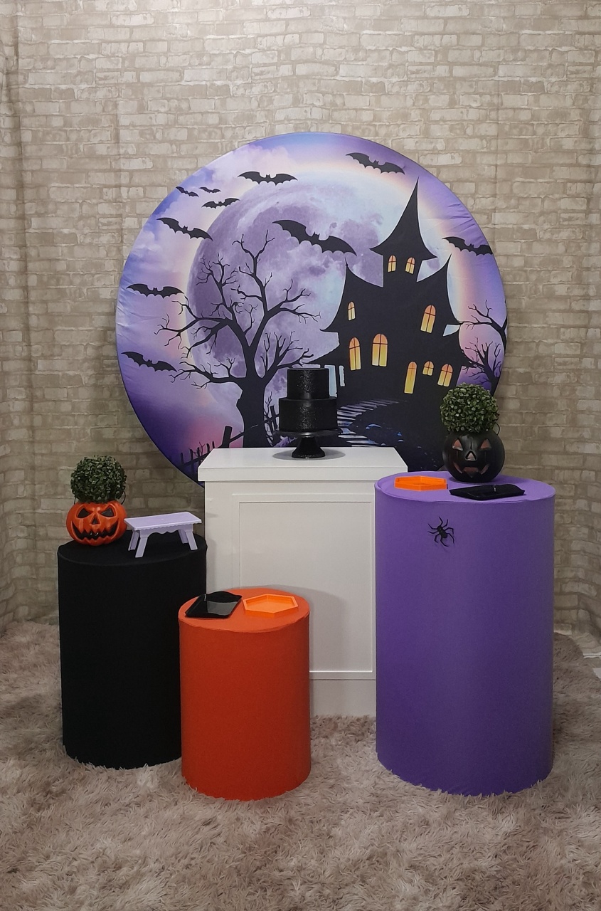 Hallowem Kit Prata - Up Festas 