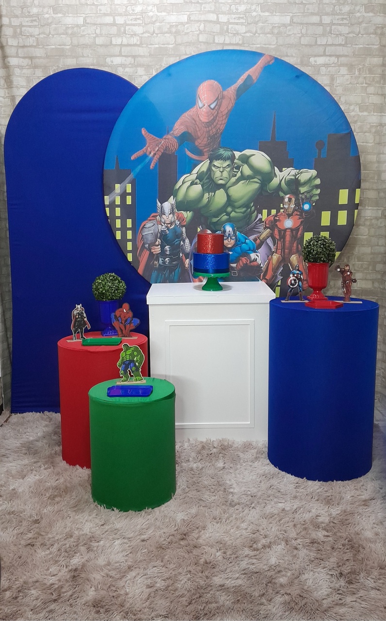 Vingadores Kit Ouro - Up Festas 