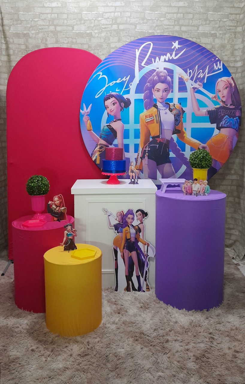 Guerreiras Do K Pop Kit Ouro 01 - Up Festas 
