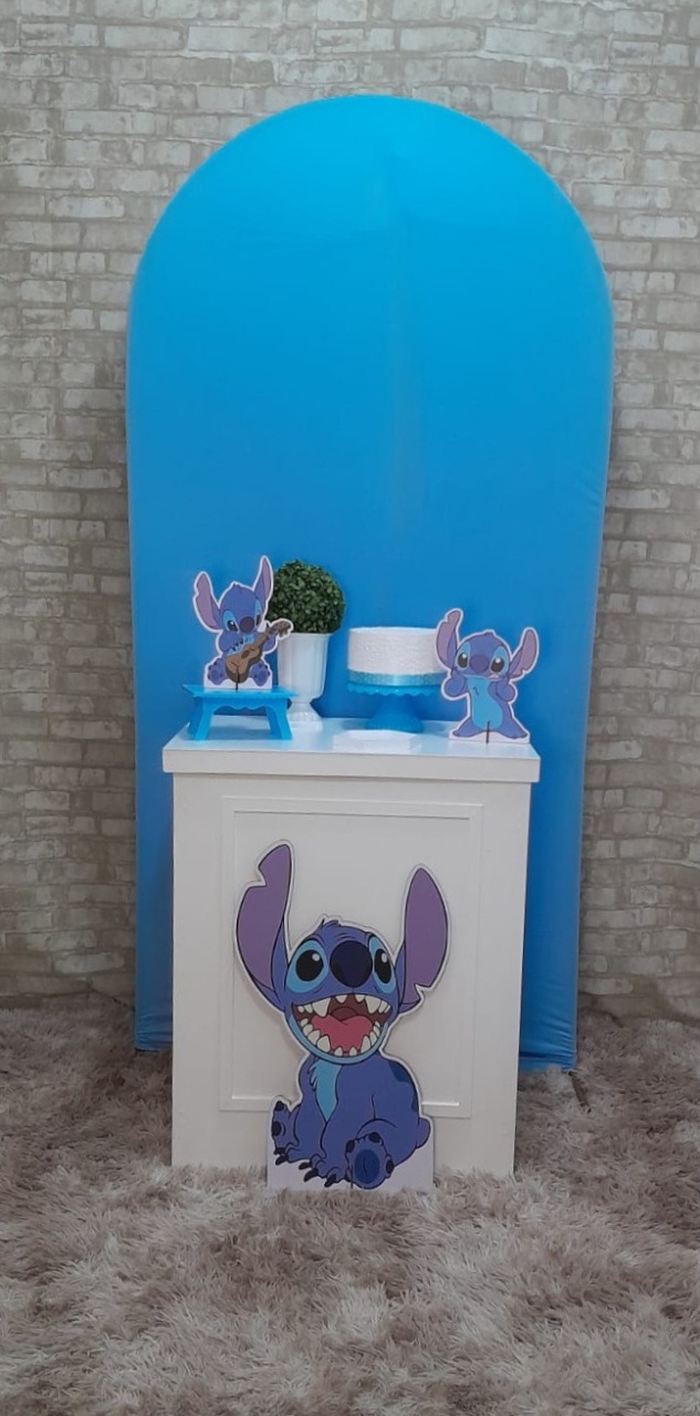 Stitch Azul Romano  - Up Festas 