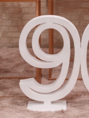 Número "9" Mdf 60Cm - Up Festas 