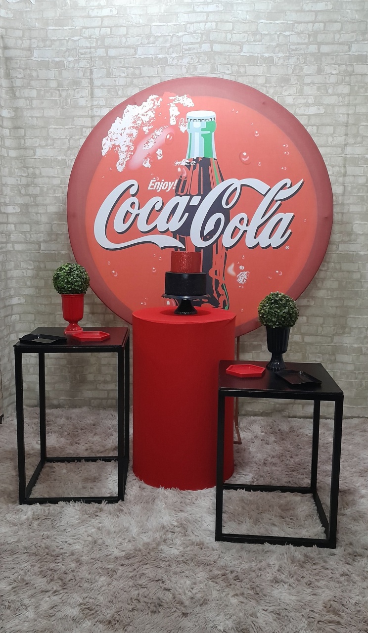 Coca Cola Kit Prata Mod 1 - Up Festas 