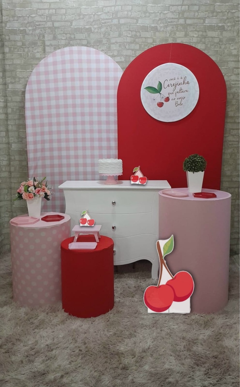  Composê Cerejinha 🍒 02 - Up Festas 