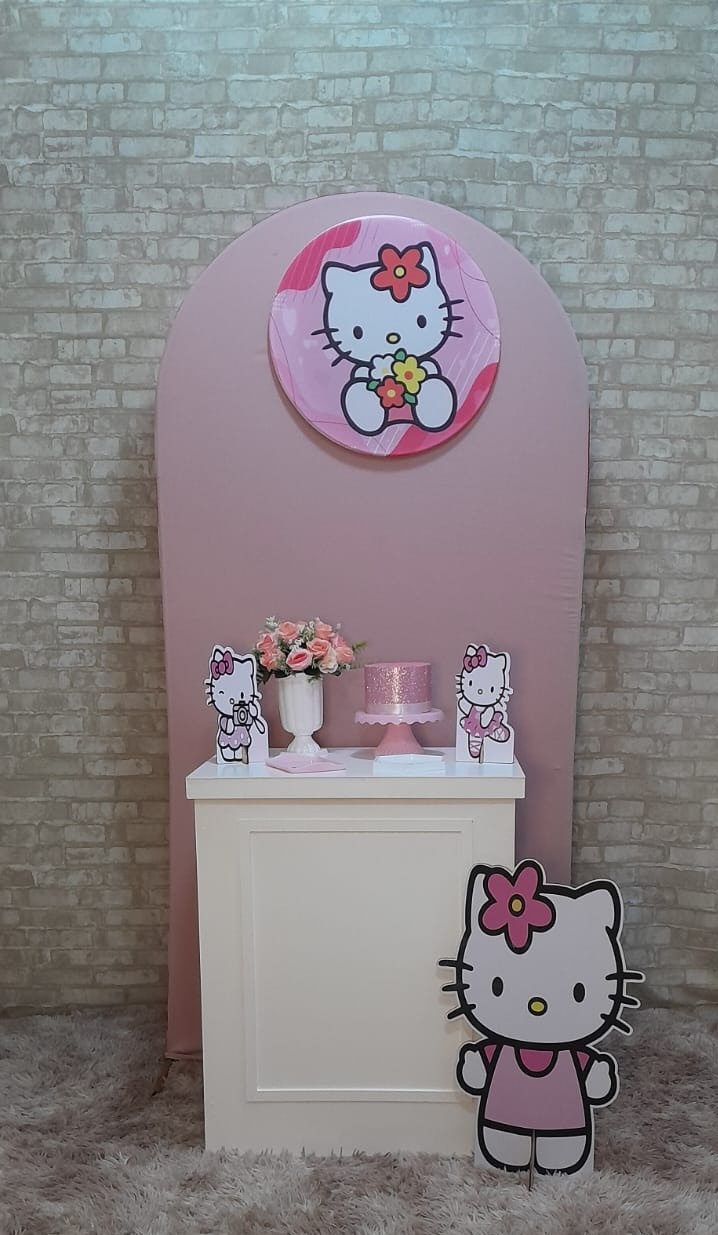 Hello Kitty Elipse Kit Pocket  - Up Festas 