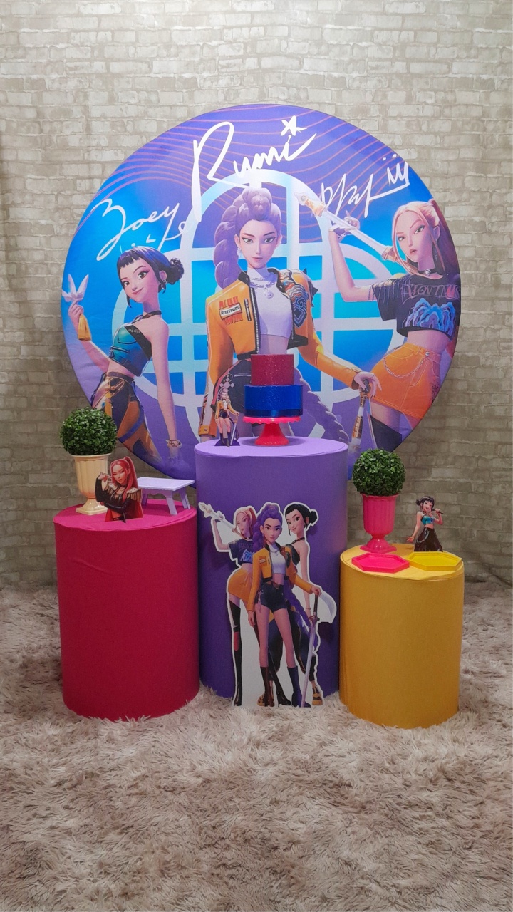 Guerreiras Do K Pop Kit Slim 01 - Up Festas 