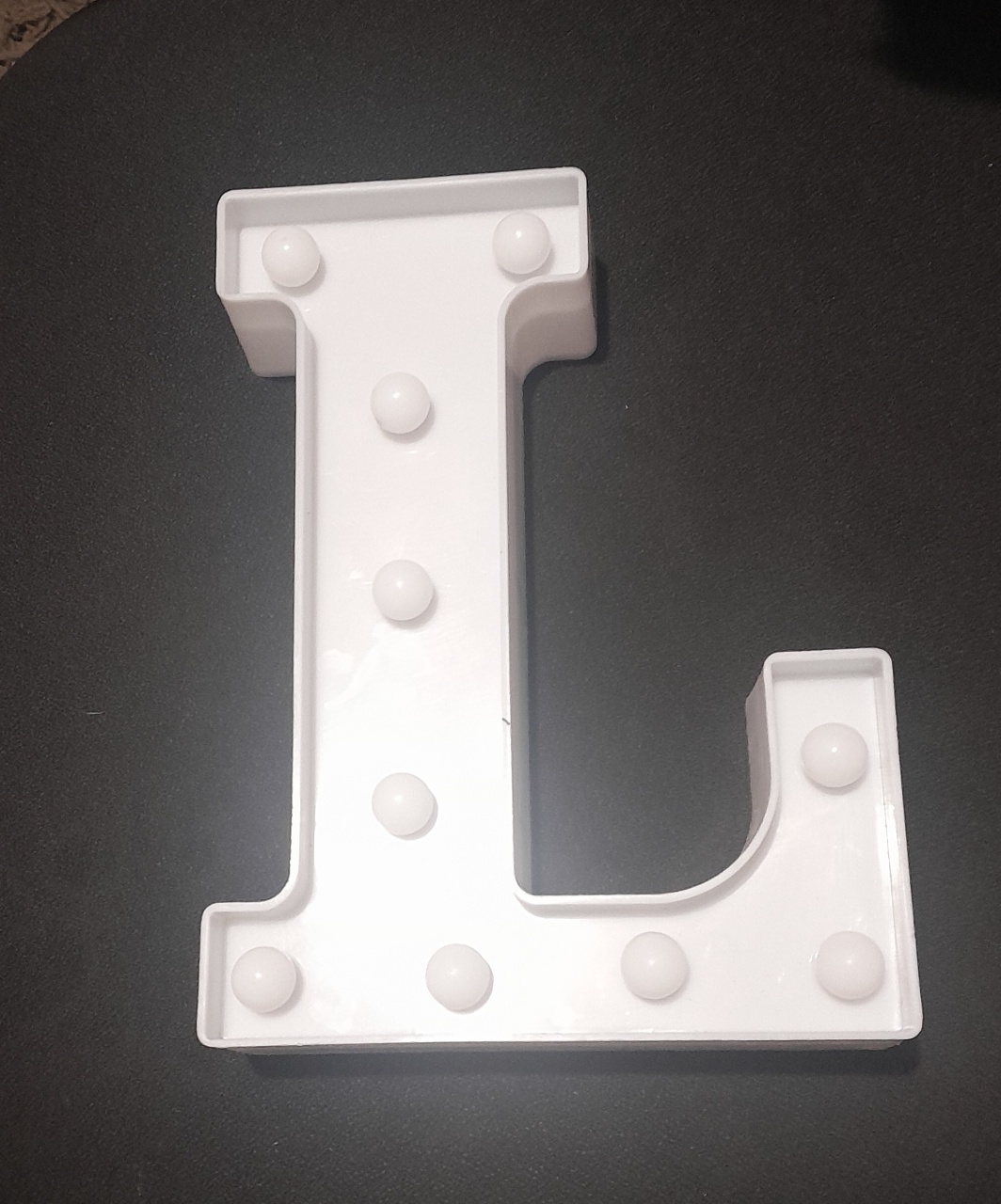 Letra Led  "L"  22Cm  - Up Festas 