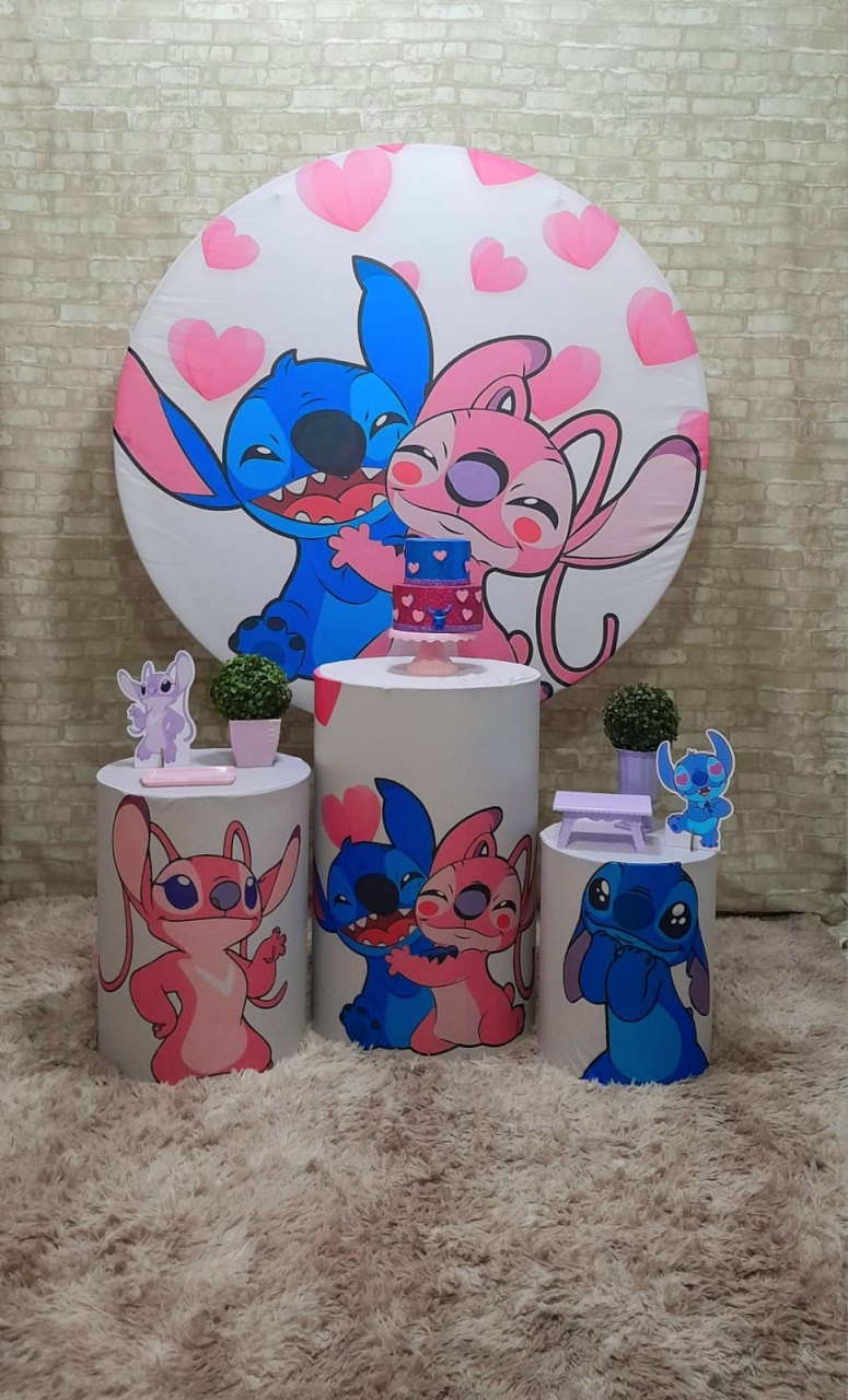 Angel & Stitch Kit Slim  - Up Festas 