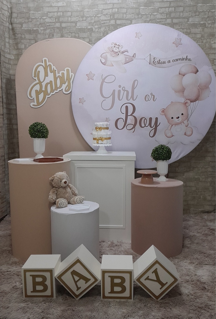 Revelação Boy Or Girl Kit Oh Baby - Up Festas 