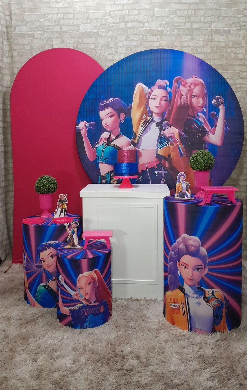 Guerreiras Do K Pop Kit Ouro 02 - Up Festas 