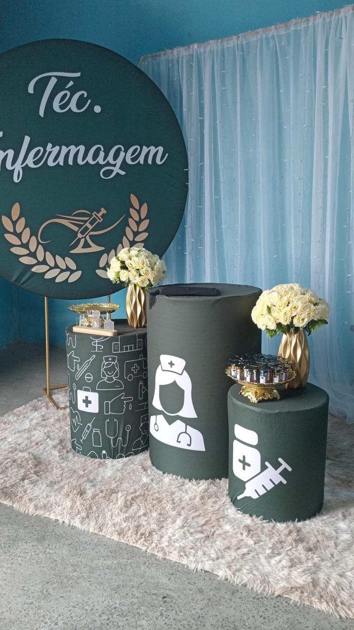 Formatura Enfermagem Kit Slim - Up Festas 