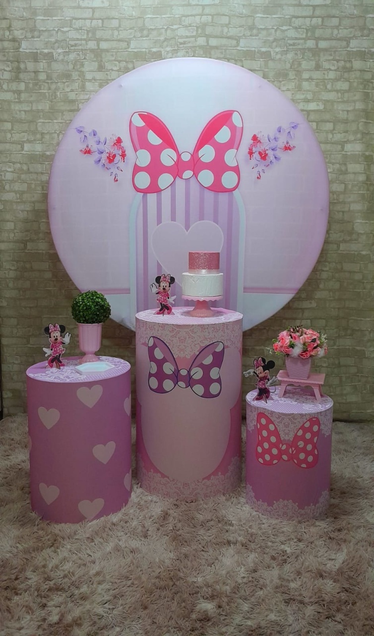 Minnie Laço 🎀 Kit Slim  - Up Festas 