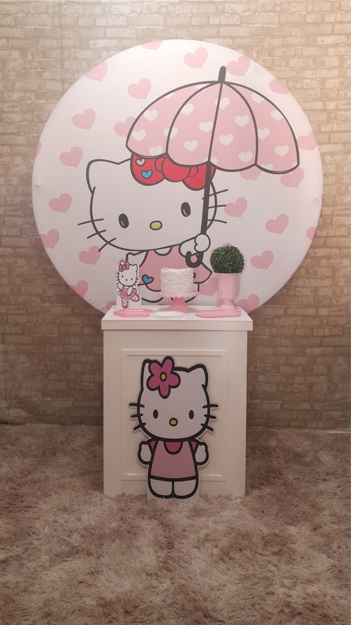 Hello Kitty Kit Parabéns - Up Festas 
