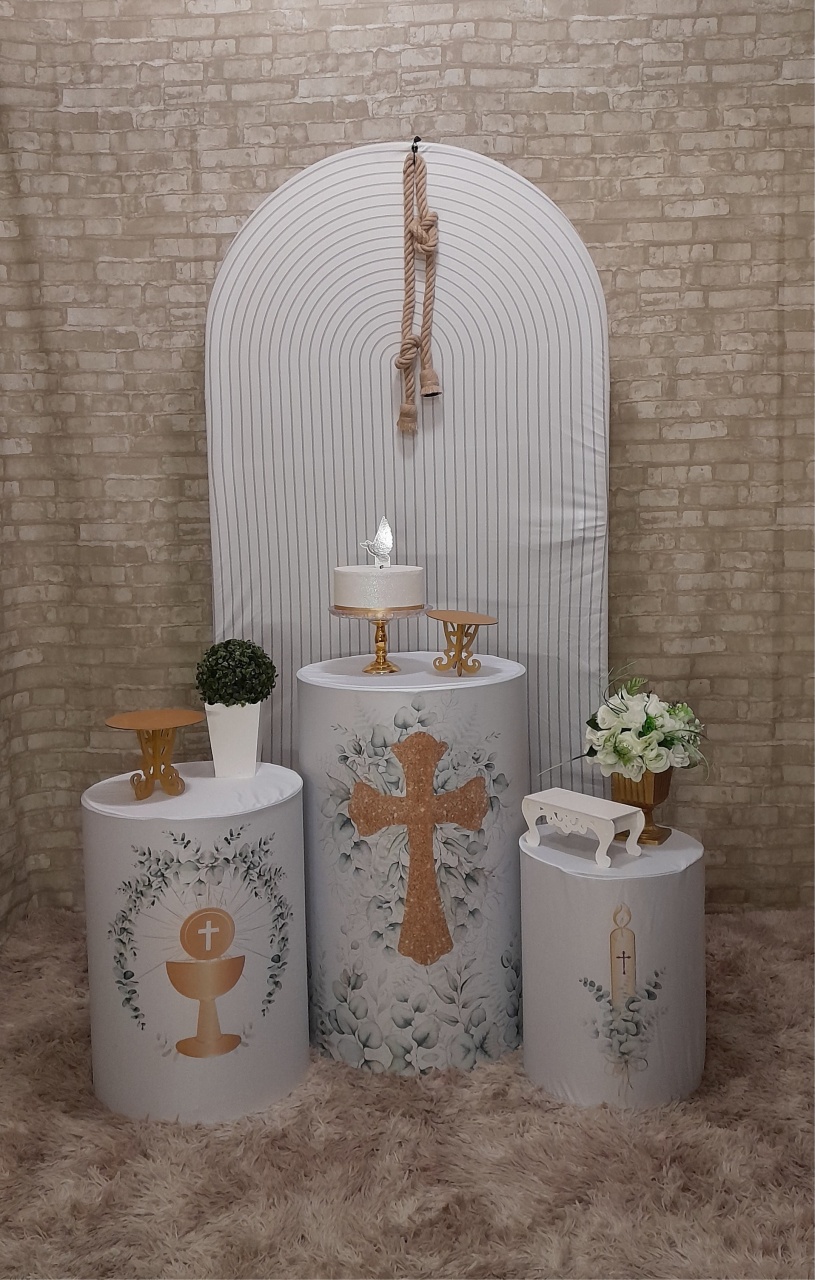 Batizado Kit Romano Plus  - Up Festas 