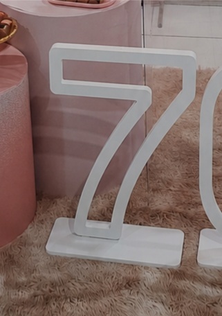 Número 7 Mdf 60Cm - Up Festas 
