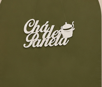 Placa Chá de Panela - Up Festas 