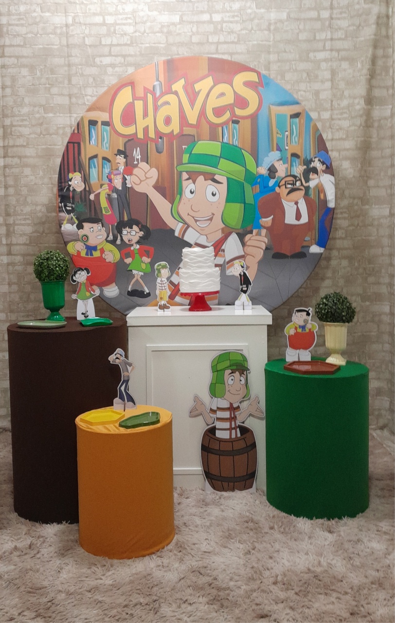 Chaves Kit Prata 01 - Up Festas 