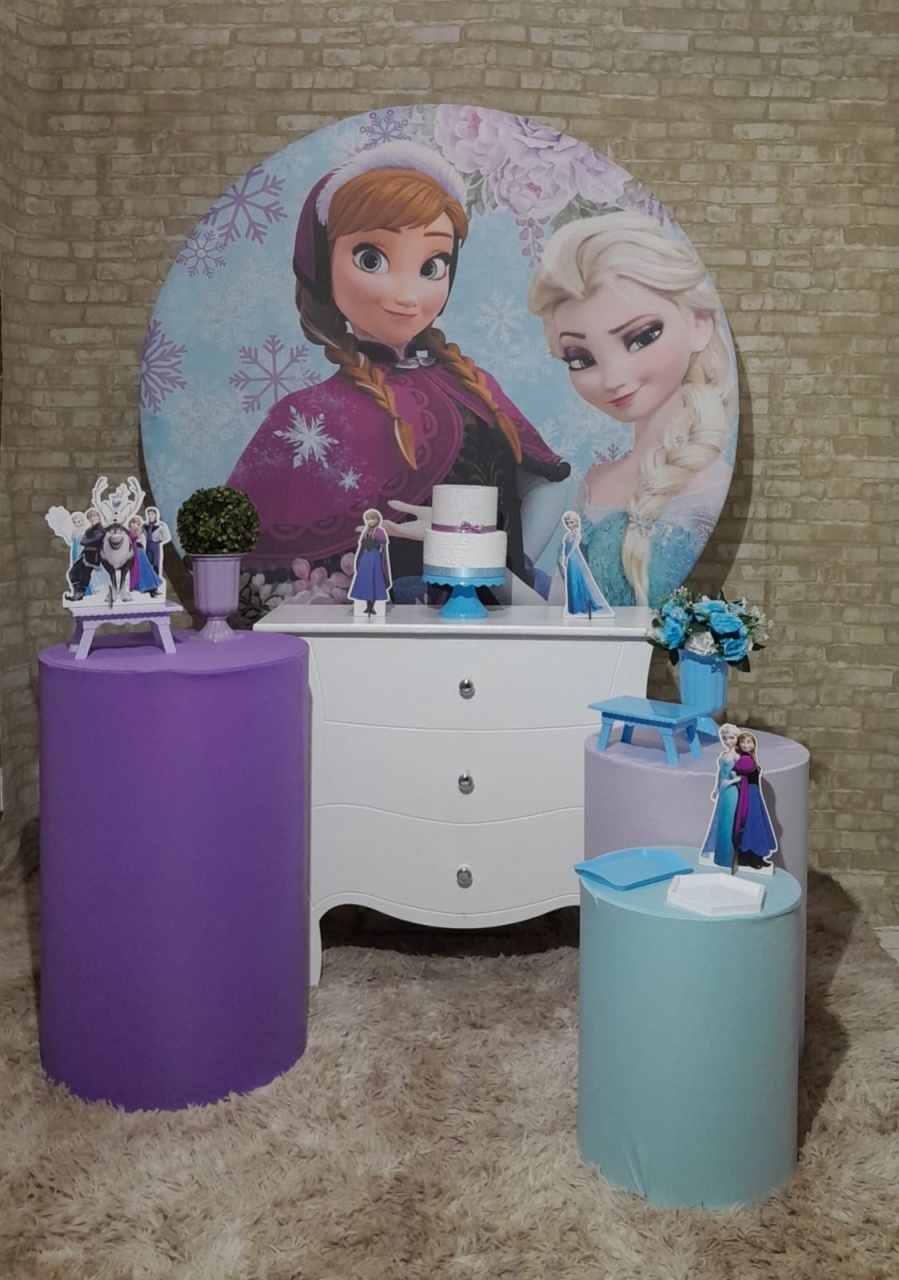 Frozen Kit Prata  - Up Festas 