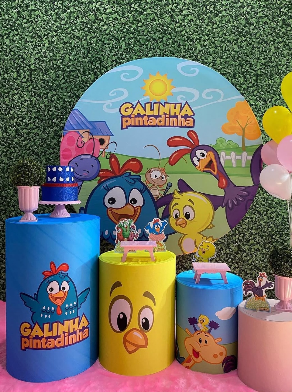 Kit Slim Galinha Pintadinha Menina 🩷 - Up Festas 