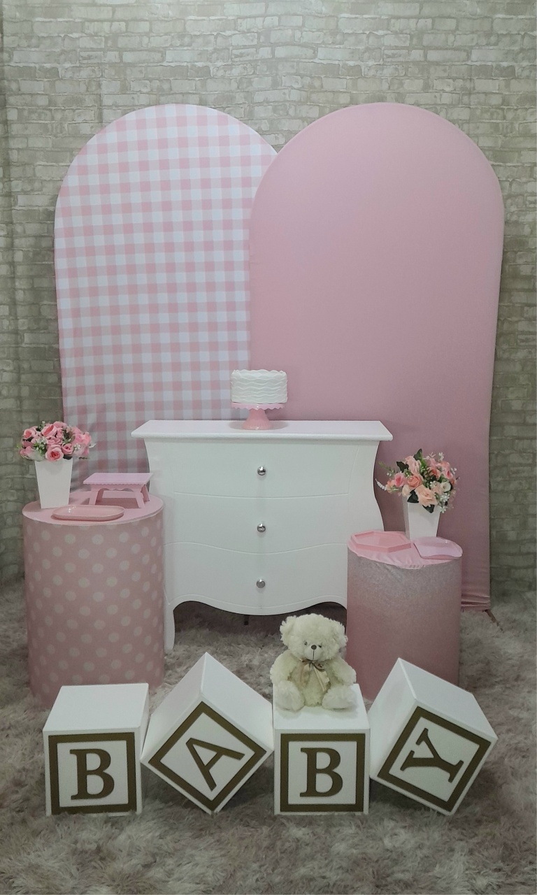 Chá de Fraldas 🎀 Kit Premium 01 - Up Festas 