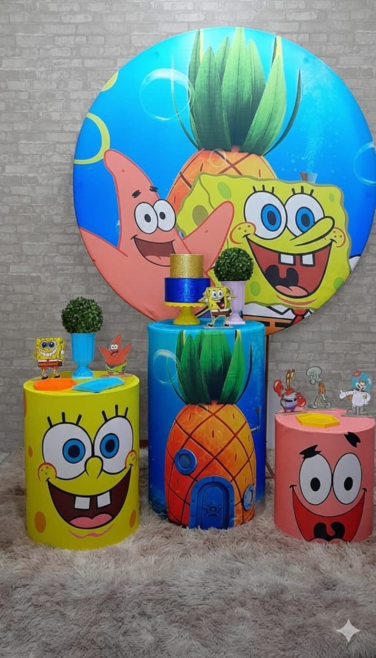 Bob Esponja Kit Slim - Up Festas 