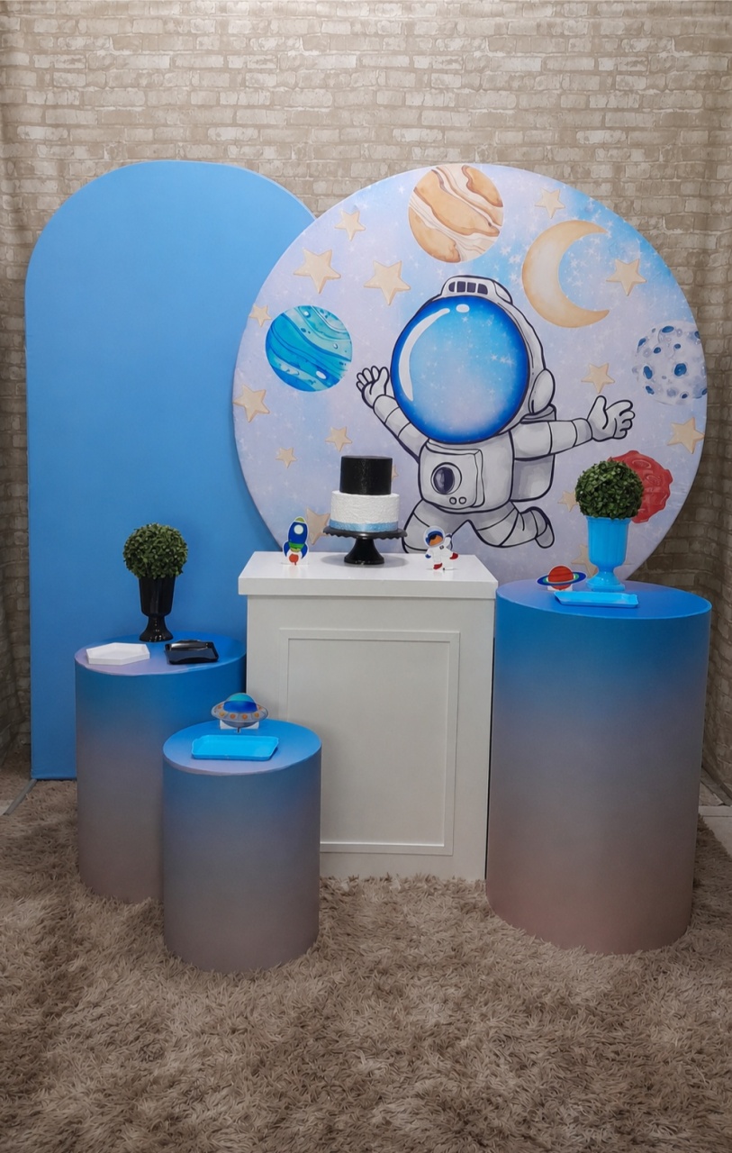 Astronauta Kit Ouro - Up Festas 
