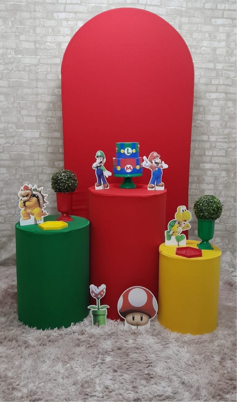 Super Mário Kit Romano  - Up Festas 