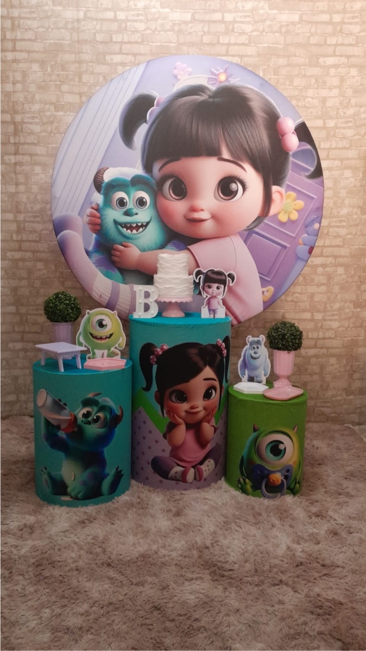 Monstros Sa Kit Slim - Up Festas 