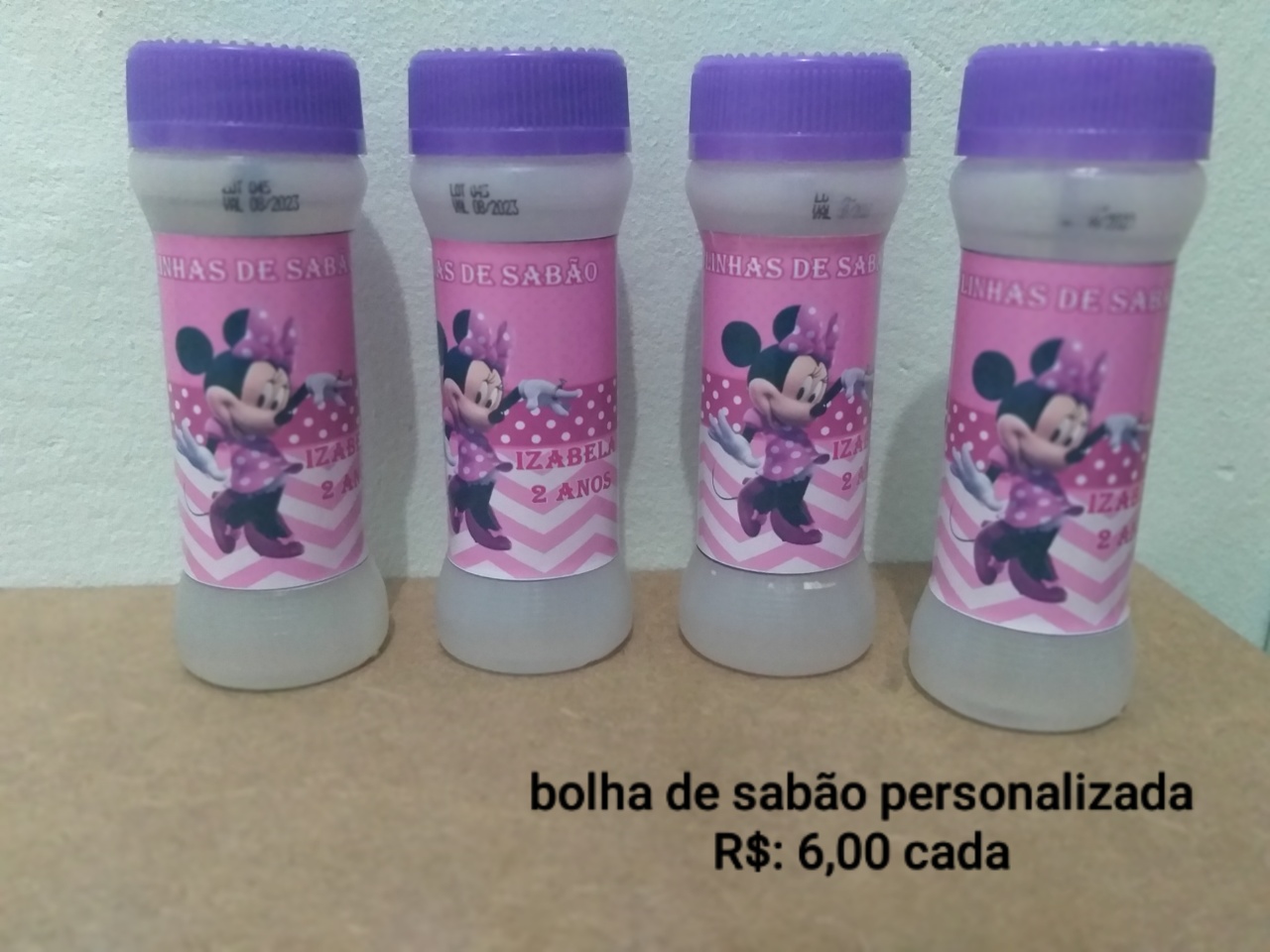 Lembrancinha Bolha de Sabão - FranciS Decorações