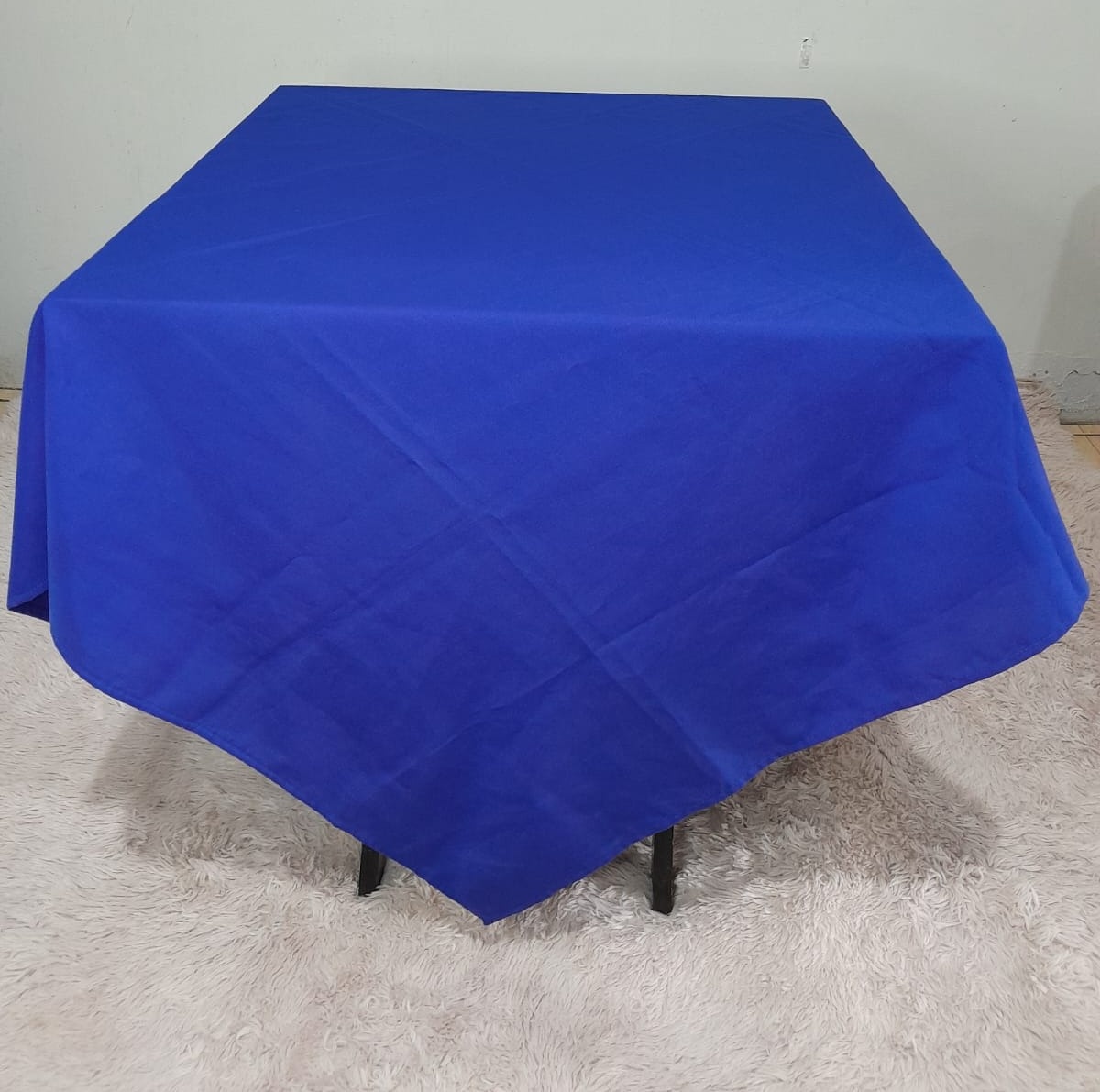 Toalha Azul Royal 1,5X1,5 - FranciS Decorações
